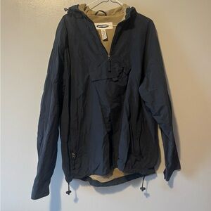 Old Navy Quarter Zip Pullover Jacket Large navy